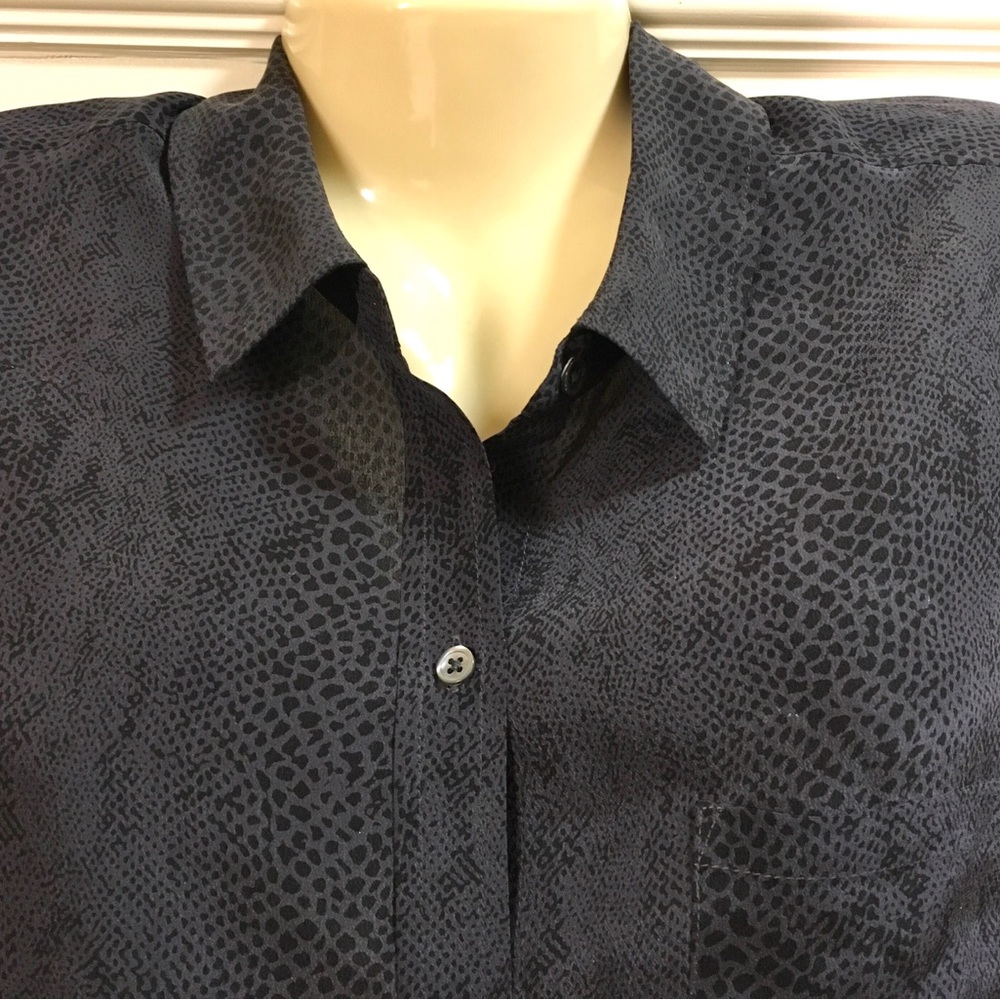 Rails Kate Cobra Silk Button Down - image 3